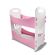 Кроватка для кукол до 43 см двухэтажная, коллекция Ассоль, цвет розовый/белый (с комплектом постельного белья), изображение 2