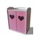 Шкафчик для кукол, коллекция Ассоль, цвет розовый/белый, изображение 3