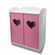 Шкафчик для кукол, коллекция Ассоль, цвет розовый/белый, изображение 4
