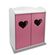 Шкафчик для кукол, коллекция Ассоль, цвет розовый/белый, изображение 5