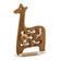Игрушка-шнуровка Жирафик из массива дуба, изображение 4