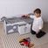 Скамейка для мальчика с выкатными ящиками для игрушек, изображение 2