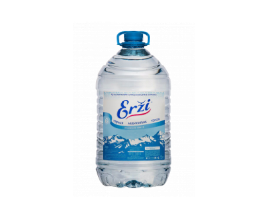 Талая горная вода «Erzi» 5л