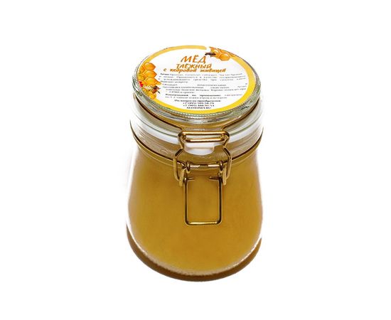 Мёд Таёжный с Кедровой Живицей (600 гр), Вес, г: 600