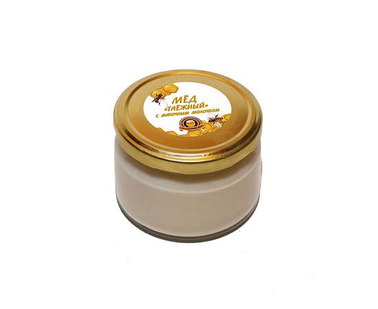 Мёд Таёжный с Маточным молочком (250 гр), Вес, г: 250