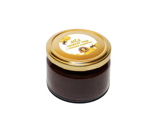Мёд Хвойная падь с пчелиным подмором (300 гр), Вес, г: 300