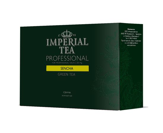 Чай Imperial Tea Professional Сенча зеленый 20 сашетов*4,5г