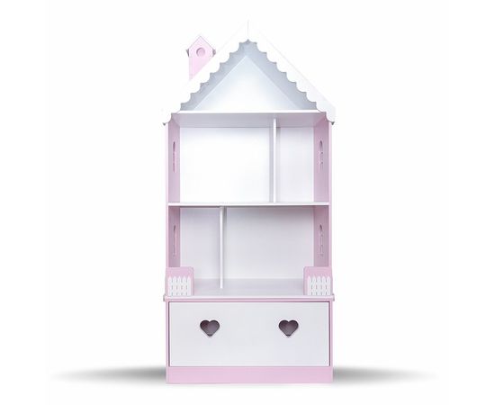 Кукольный домик "Луиза", Цвет: Розовый с белым