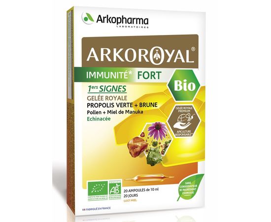 ARKOPHARMA / Arkoroyal Immunite Fort / Аркофарма / Аркороял / Укрепление иммунитета / Профилактика простуды